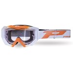Masque cross progrip venom light sensitive 3200 - blanc orange 2022 blanc / orange
