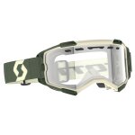 Masque cross scott fury enduro - clair 2025 kaki