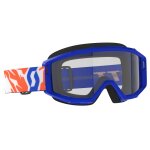 Masque cross scott primal - clear - youth blue
