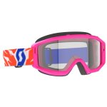 Masque cross scott primal - clear - youth pink