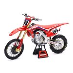 Miniature newray moto honda 450 crf ken roczen - echelle 1 / 6� rouge