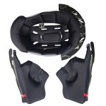 Mousse de joues et coiffe scorpion exo exo - 1500 air noir