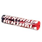 Mousse de guidon renthal pour guidon avec barre blanc / rouge