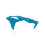 Ouie de radiateur acerbis light blue bleu