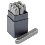 Outil de frappe draper jeu chiffres � 4. 5mm
