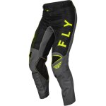Pantalon cross fly kinetic jet 2023 noir / vert olive / jaune fluo