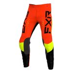 Pantalon cross fxr clutch pro black / nuke red / hivis enfant black / nuke red / hivis