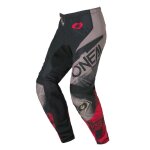 Pantalon cross o'neal element - roller 2025 gray / red