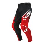 Pantalon cross o'neal hardwear air - slam 2025 black / red