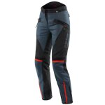 Pantalon moto dainese tempest 3 d - dry� femme ebony / black / red