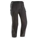 Pantalon moto ixon eddas femme grandes tailles noir / anthracite