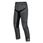Pantalon moto ixs trigonis - air femme gris fonc� / noir