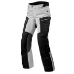 Pantalon moto rev it offtrack 2 h2o - short noir / argent