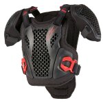 Pare pierre alpinestars bionic action enfant black red