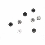 Pastille de soupape tour max pastilles de soupape �25x2, 5mm - jeu de 2