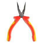 Pince � bec motoblouz demi - ronds isol�e vde 160mm red / yellow