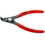 Pince � circlips knipex exterieur pro 140mm diam 10 a 25mm gris antirouille pointe 0, 9mm coudee 49 21 ...