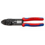 Pince � sertir knipex universelle pro compact preciforce 230mm poignee ergonomique cosses connecteurs ...