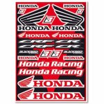Planche de stickers blackbird honda