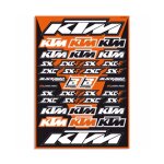 Planche de stickers blackbird ktm