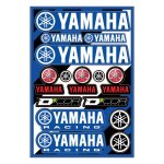 Planche de stickers d'cor yamaha cor2 bleu