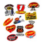 Planche de stickers fmf go fast have fun