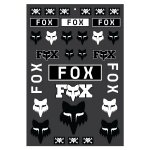 Planche de stickers fox legacy track pack black