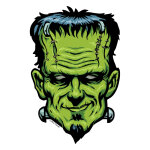 Planche de stickers lethal threat mini franky 60x80mm