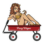 Planche de stickers lethal threat mini pussy wagon 60x80mm