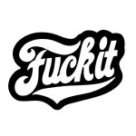 Planche de stickers lethal threat mini vilain fuck it 60x80mm