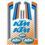 Planche de stickers tecnosel vintage ktm