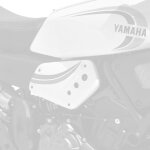 Plaques lat�rales ermax caches lat�raux xsr 700 noir brillant 2022