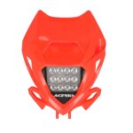 Plaque phare acerbis tye origine rouge