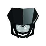 Plaque phare polisport lmx noir