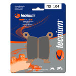 Plaquettes de freins tecnium mx / quad m�tal fritt� - mo104