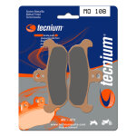 Plaquettes de freins tecnium mx / quad m�tal fritt� - mo108