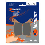 Plaquettes de freins tecnium mx / quad m�tal fritt� - mo175