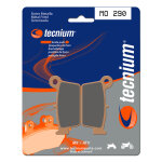 Plaquettes de freins tecnium mx / quad m�tal fritt� - mo290