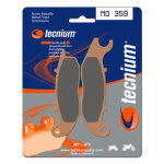 Plaquettes de freins tecnium mx / quad m�tal fritt� - mo359