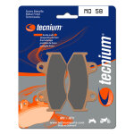 Plaquettes de freins tecnium mx / quad m�tal fritt� - mo58