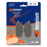 Plaquettes de freins tecnium mx / quad m�tal fritt� - mo75
