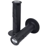 Poign�es de guidon pro taper clamp on noir / noir