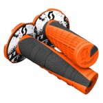 Poign�es de guidon scott duece + donut orange n�on / noir