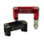 Pontet de guidon bud racing potence silenbloc fat bar (hauteur std)