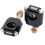 Pontet de guidon pro taper universels pour montage sur silent bloc