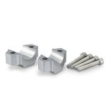 Pontet de guidon puig argent hauteur 20mm