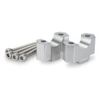 Pontet de guidon puig argent hauteur 30mm