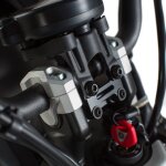 Pontet de guidon sw - motech 20 mm diametre 28 noir