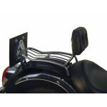 Porte bagage hepco & becker solorack avec dosseret - chrome