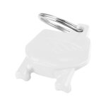 Porte - cl� cycra plaque numero blanc